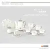 Donghan new design Silver Plated Coffee Set for gift