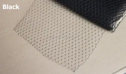 9"(22cm) birdcage bridal veils netting millinery hat veil for
