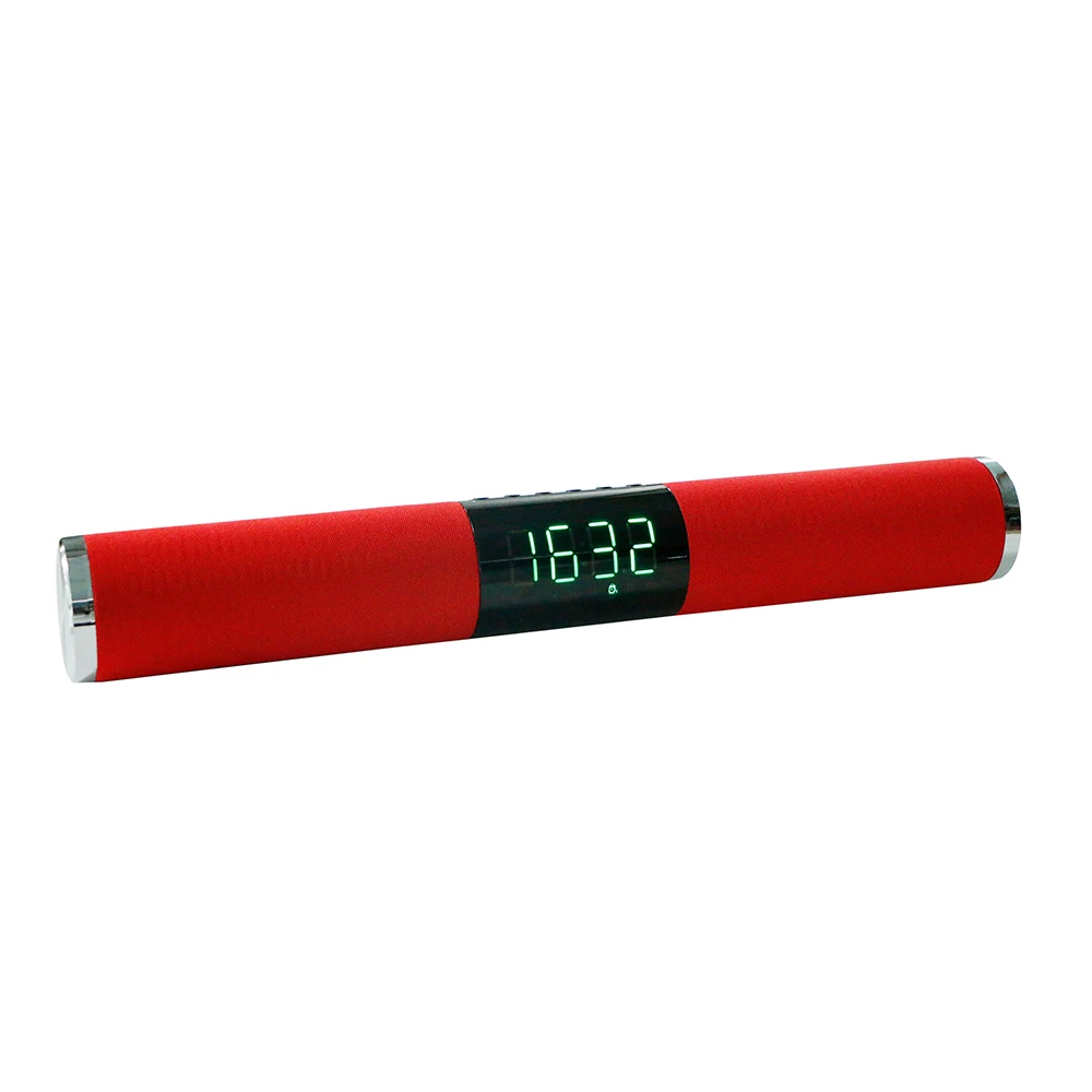 Alarm Clock Bluetooth Speaker Subwoofer LED Display Desktop Digital Table Clocks - ANKUX.COM