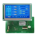 5 inch capacitive touch screen TFT LCD module 800*480 with graphic software and working with command
