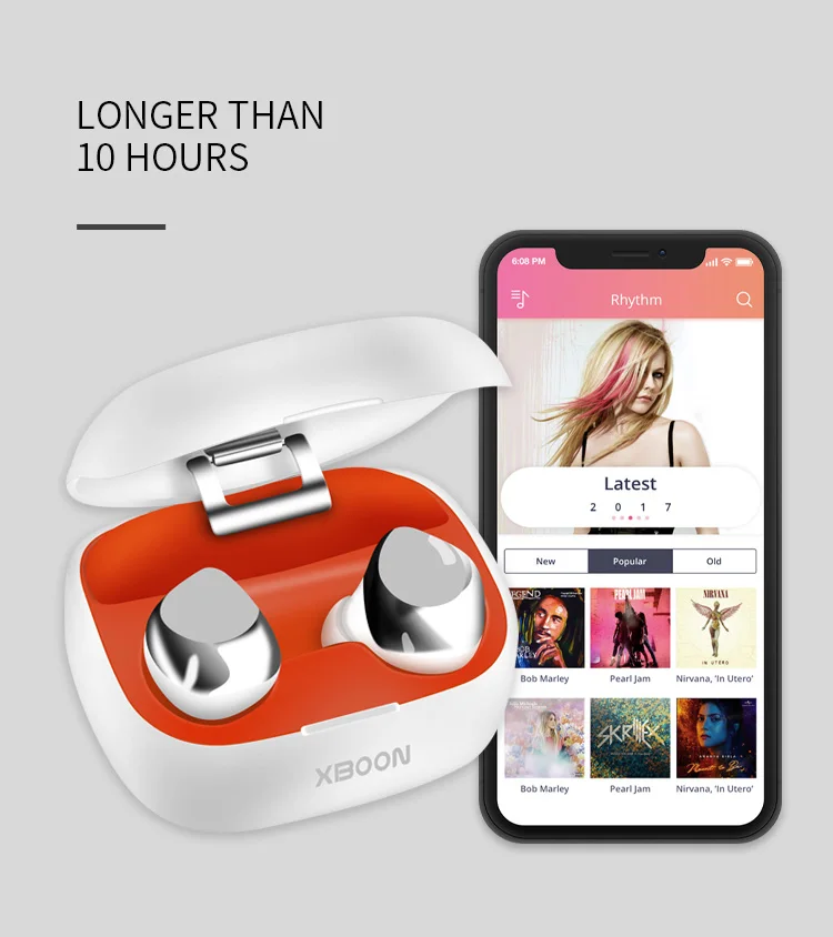 xboon new headphones x29D touch control headphone colorful earphones bt 5.0 huge bass tws - ANKUX.COM