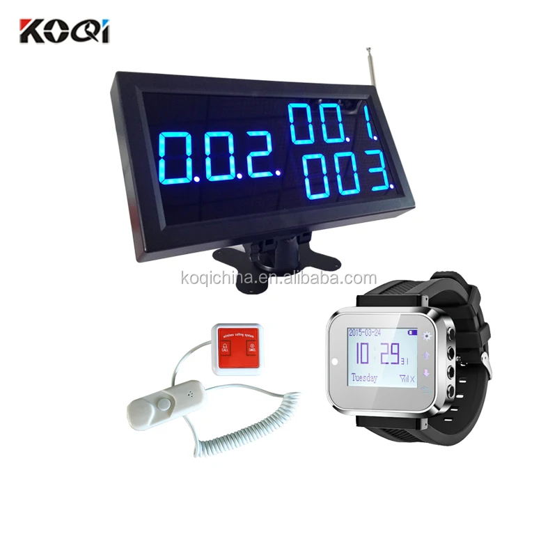 Mode-Design Service Ausr&uuml;stung K-4-CBlue + 300 plus + 3L + K-F2-H Krankenhaus Drahtlose Rufsystem - ANKUX Tech Co., Ltd