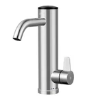 JNOD New design hot water faucet stainless steel instant electric hot water tap for bathroom and kitchen