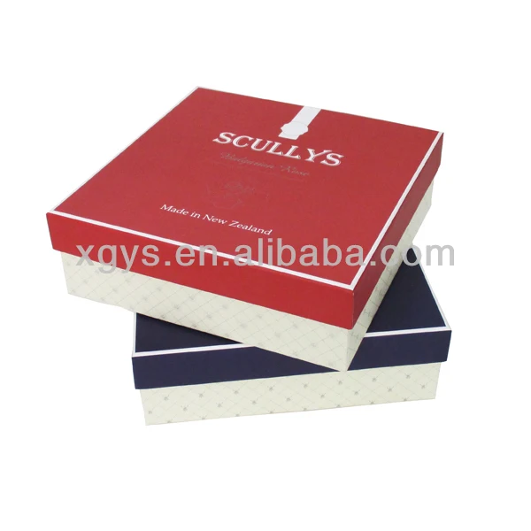 wholesale rigid gift box ladies cosmetic box design (xg-cb-049)
