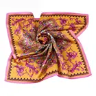 High Quality Silk Small Scarf With Custom Logo