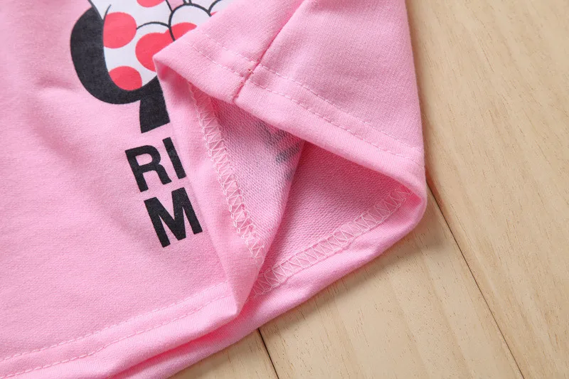 minnie kids clothes girls clothing sets baby girl cartoon t-shirt+ skirt 2pcs set ropa mujer ensemble fille meisjes kleding