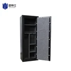 190kg Fireproof Security Safe Lock Box Heavy Duty Storage Key Safety Gun