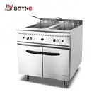 Commercial Gas Deep Fryer With Cabinet Fried Chips Fried Chicken Fried Fish