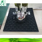 soft pvc branded bar spill mat/logo 3d embossed custom bar rubber mat