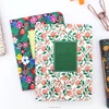 A5 Floral cover notebook/Hardcover planner/Student planner Customize color inside pages and logos