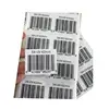 Custom thermal roll barcode adhesive label sticker high quality serial number barcode paper sticker label supplier for UPC