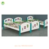 China modern babies bed with fence / cool kids wood bed / furniture for kids room (QX-197F)