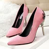 cz3043c Fast delivery ladies pump shoes high heel women gold supplier