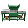 Double shaft industrial used with electric motor for paper shredder machine