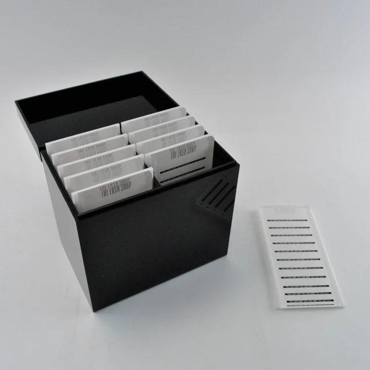 custom cardboard false eyelash packaging box acrylic eyelash