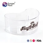 New fashion plastic cute 12ml clear mini cup cake container from guangdong