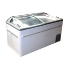 open top opening combined island cabinet refriger deep freezer for supermarket