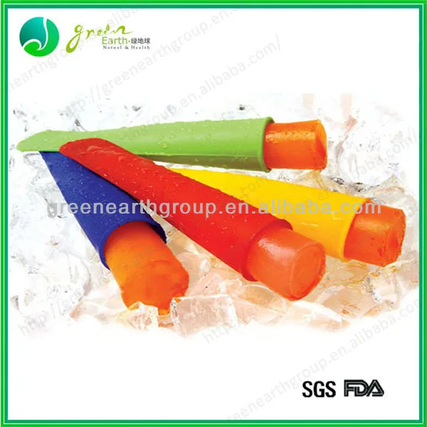 GreenEarth Food Grade Flexible Molding Silicone Ice Cube Tray Making Molds Ice Pop Maker