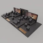 Women rings jewelry set tray jewelry display showcase