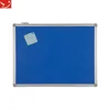 jiangsu wuxi GBB-005 aluminum frame blue notice board Fire retardant felt boards board for offices
