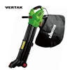 VERTAK garden 3000W 3 Functions electric leaf blower vacuum with wheeled