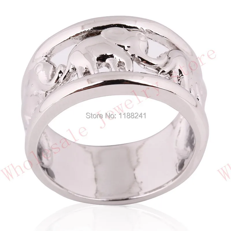 elephant finger ring