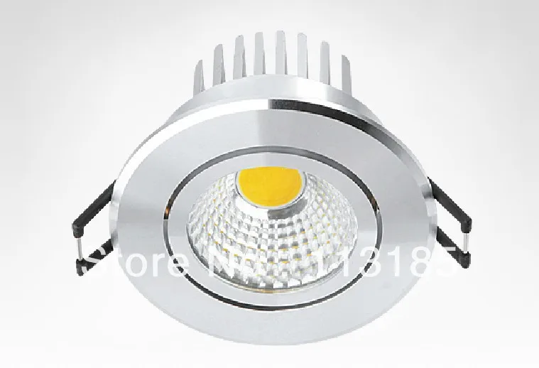 High Quality COB Light Source 3W 5W 7W 10W 12W 15W COB LED Downlights Indoor Application AC220V Free Shipping