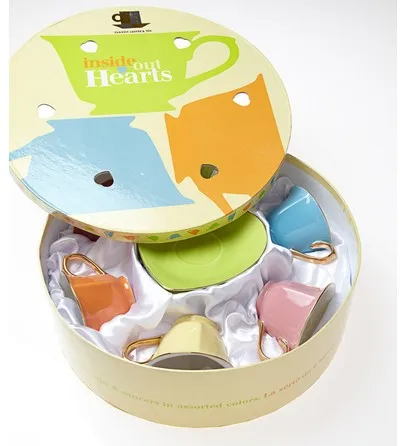 luxury coffee mug gift box with eps foam insert