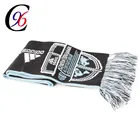 Chengxing Brand Winter Acrylic Knit Long Thick Warm Autumn Jacquard Football Scarf