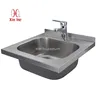 Popular stainless steel hand wash basin for kitchen and outdoor
