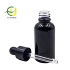 Black glass bottle with dropper 30 ml essential oil bottle 30 ml glass dropper bottle