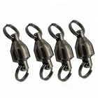 Stainless Steel Ball Bearing Swivels,Welded Rings Fishing Tackle Swivels Accessory Connectors
