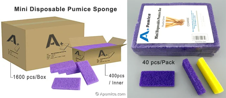 Disposable Pumice Packing