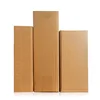 Triangle Tube Mailing Boxes White Useful Corrugated Cartons for Express