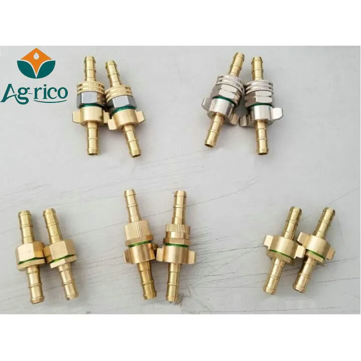 nozzle and connector, brass/plastic jet/mist fog spray nozzle