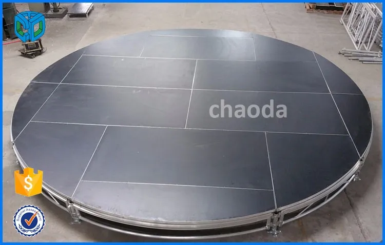 Trade Assurance Customizable Compact Aluminum Portable Stage