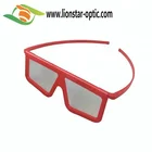 Plastic 3D Polarized Glasses Circular Polarized Glasses Custom Brand 3D Glasses
