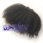 wholesale russian real natural afro kinky curly remy bundles virgin human hair extension