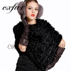 CX-B-13G Best Choose Rex Shawl Winter Capes Ladies' Rabbit Fur Scarf