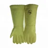 500 degree heat resistant aramid fiber safety work felt glove for industry kitchen