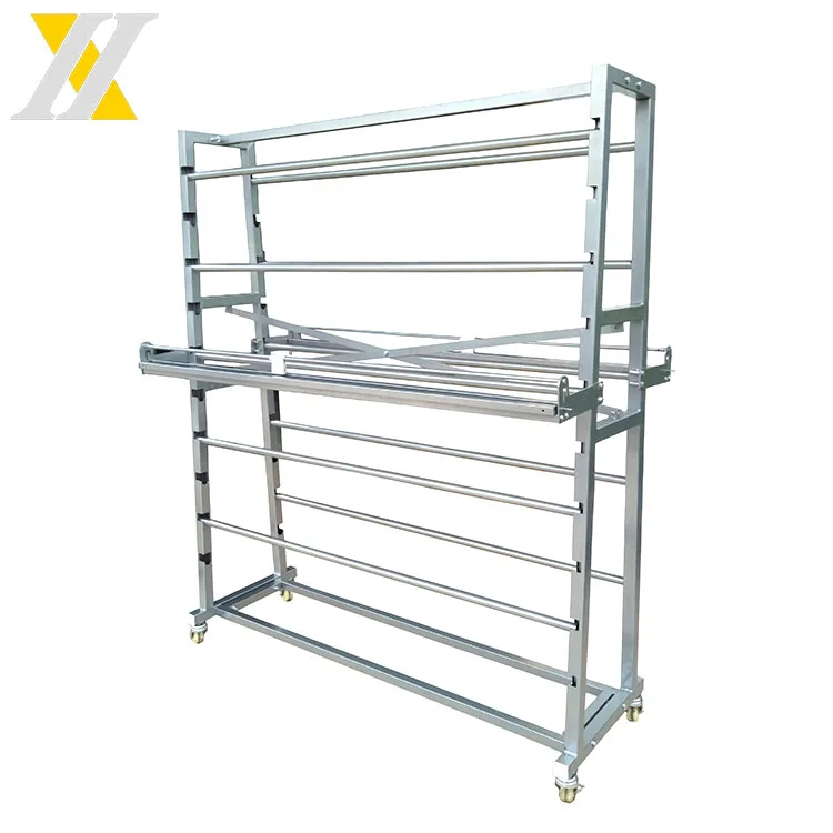 Fashionable Textile Display Rack/fabric Roll Display Stands/cloth
