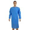 Disposable reinforced sterile Spunlace /SMS Heal-seal Surgical Gown CE ISO approved