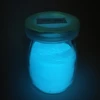 1kg free sample Ultra Glow In The Dark Fluorescent UV pigment powder 20g - Used for glow shelf or resin Jewellery (Aqua Blue)