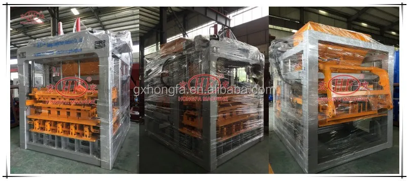  Machine to make concrete grass pavers HFB580S automatic  hollow block machine manufacturer hydraulic press paver making machine,QT4-18 QT4-15S HFB580S Automatic Concrete Block Molding Machine /Brick Making Machinery for Hollow curbstone paver solid blocks 