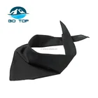 Promotional Custom Printed 100% Cotton Logo Pet Triangle Bandana