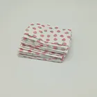 Disposable baby leakproof bib with large pocket to keep clothes clean