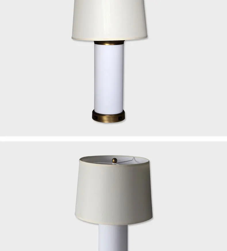 Best selling american style acrylic lampshade antique table lamp