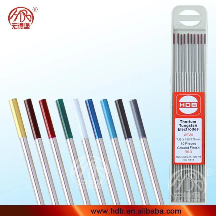 10x1.6 Tungsten Electrodes 2 Thoriated Msds Tungsten Electrodes Buy