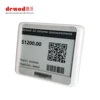 DEWO Supermarket Electronic Shelf Label Esl Price Tag With E-link Display