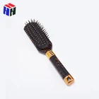 Red Plastic Magic Round Hair Comb Travel Hairbrush